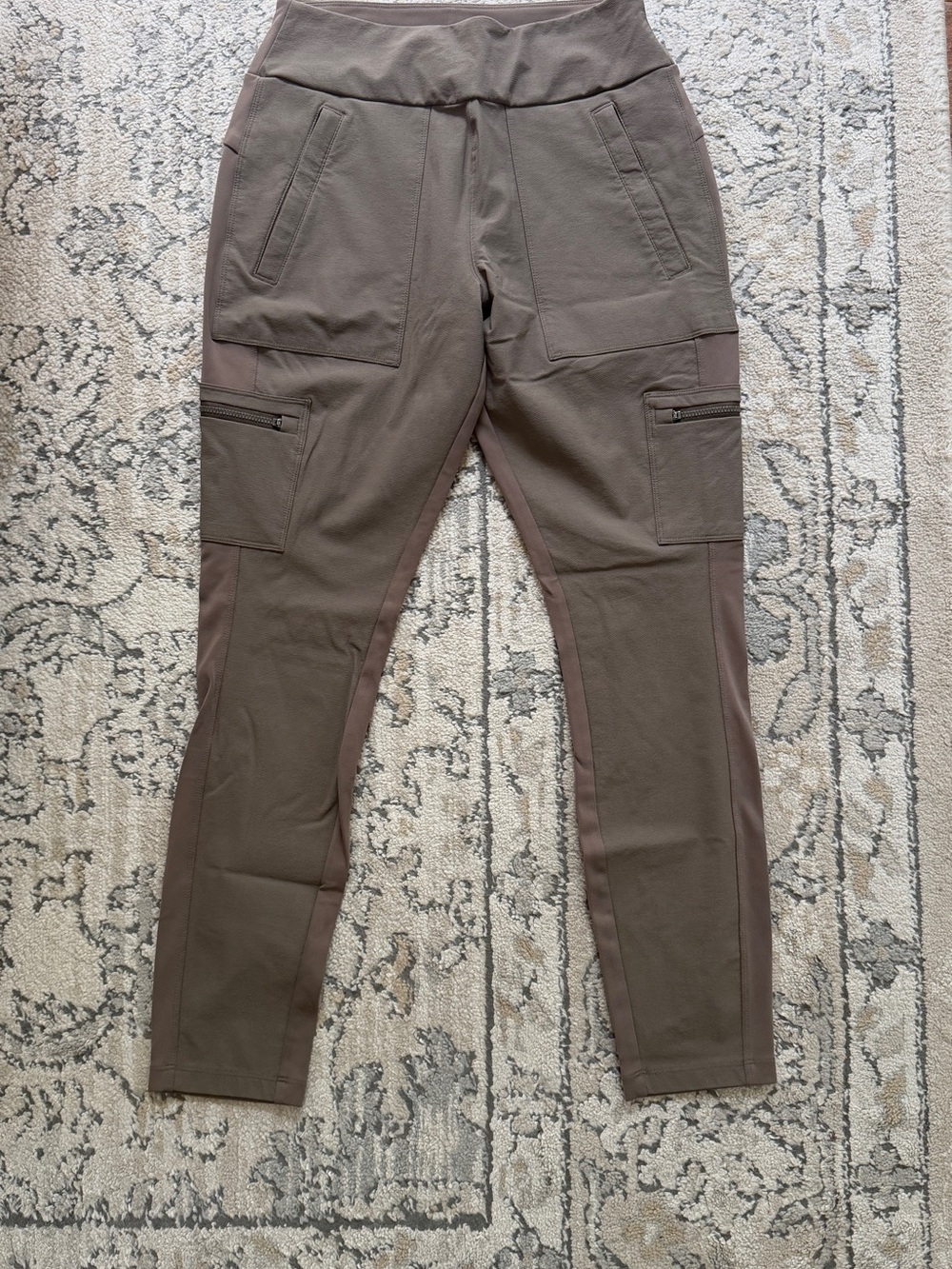 Athleta Olive Brown Cargo Joggers